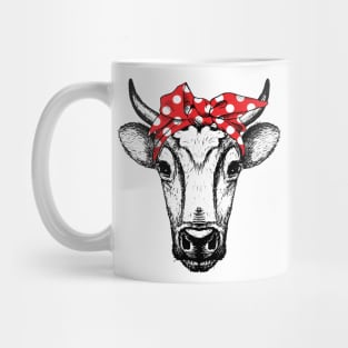 Cow Bandana Heifer Mug